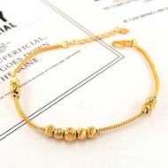 Bracelet Gelang Bebola Belut Gold Plated Cop 916