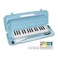 KC Kyoritsu Keyboard Harmonica Melody Piano 32 Keys Light Blue P3001-32K/UBL (with Doremi Notation Sticker, Cloth, Name Sticker)