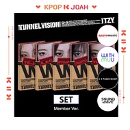 [POB] [5 SET] (MEMBER ver.) ITZY [TUNNEL VISION] 11th MINI ALBUM (10th Nov.2025)