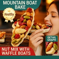 Cashew Snacks Energize Nutcracker Multi-nut Flavor Ready to Eat Nutritional Balance Boat Crisp