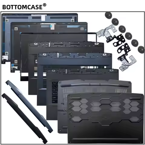 New For BOTTOMCASE® GE66 GP66 MS-1541 1542 1543 Laptop LCD Back Cove/LCD Bezel /Palmrest/Bottom/Hing