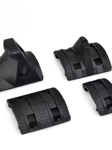 New Airsoft Hand Stop Kit 4PC Spack Handguard Picatinny Rail Cover For Tactical AK AR15 AR10 M4 M16 