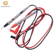 1 Pair Cord Tester Cable For Voltmetre Ohmmeter Multimeter Amperemetre