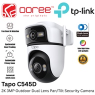 TP-LINK Tapo C545D / Tapo C245D / Tapo C246D 2K Indoor/Outdoor Dual Lens Pan/Tilt Wi-Fi CCTV Securit