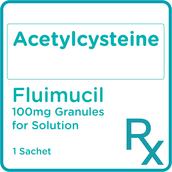 FLUIMUCIL Acetylcysteine 100mg Granules for Solution [PRESCRIPTION REQUIRED]