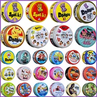 27 Style Dobble Spot it Dobble Card Game 30/55PCS HP Animals Board Game Players Party Game 2-8 playe