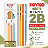Joyko P-125 2B Pencils 1 Pack 12 Pcs for Scan & Fine Writing – LimiMart