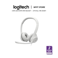 Logitech H390 Wired Headset for PC/Laptop Stereo Headphones w Noise Cancelling Microphone USB-A