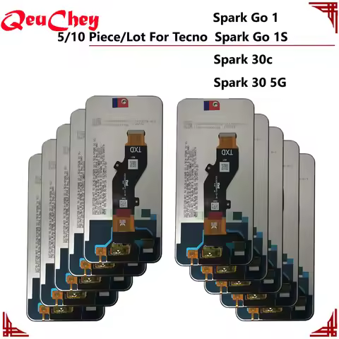 Wholesale 5/10 Piece For Tecno Spark Go 1 LCD Display Spark Go 1s Touch Screen Spark 30C Digitizer S