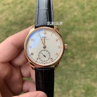 ZF Watch IW Portugal IW358306Rose Gold Automatic Mechanical Small Second Hand Watch 40mm