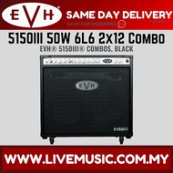 EVH 5150III 50W 6L6 2x12 Guitar Combo Amplifier - Black/Ivory
