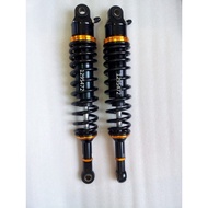 2pcs Universal 360mm Motorcycle 7mm spring nitrogen Rear Shock Absorber Suspension for honda yamaha 