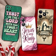Soft black phone case for OPPO Reno 2Z 2F 3 4 5 5F 6 7Z 8Z 8T 11F 12F 12FS 12 21HK Christian case