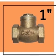 Check valve 1 inch Brass Swing check valve 1" brass