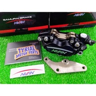 💯 ORIGINAL NISSIN CALIPER 4 PISTON YAMAHA R25 MT25 SAMURAI BRAKE CALIPER