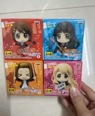 K-ON! 輕音少女 Banprest 公仔 (一套四款)
