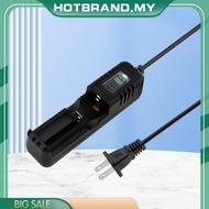 [Hotbrand.my] Single Slot 18650 Battery Charger LCD for 26650 18650 16340 14500 10440 Battery