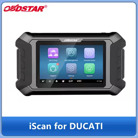 OBDSTAR iScan for DUCATI Motorcycle Diagnostic Tool Support IMMO Programming/ Diagnose / Cluster Cal
