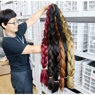 GRIYA REMA Braiding Hair Extra Long Hair Extensions Long Hair Embroidery Hair Braid Hair Extensions 