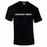 Qiuy5 Casual Short Sleeve T-Shirt Cotton 1 Print Bmw Power Door Plate Motorsport Ph321 Plus Size Bir