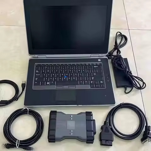 MB Star C6 VCI DOIP wifi Connect Multiplexer Obd2 Code Scanner Latest Software V12.2025 Laptop E6420