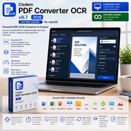 Cisdem PDF Converter OCR v9.7 2026 Lifetime For MacOS PDF OCR Converter Software