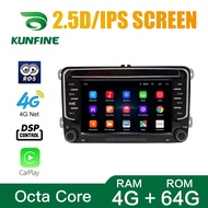 2Din 7Inch Android Octa Core Car Radio Stereo For VW Polo Golf Passat Skoda octavia Screen Car Multimedia Player GPS BT