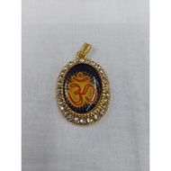 Sanskrit Aum Om Locket Loket Pendant