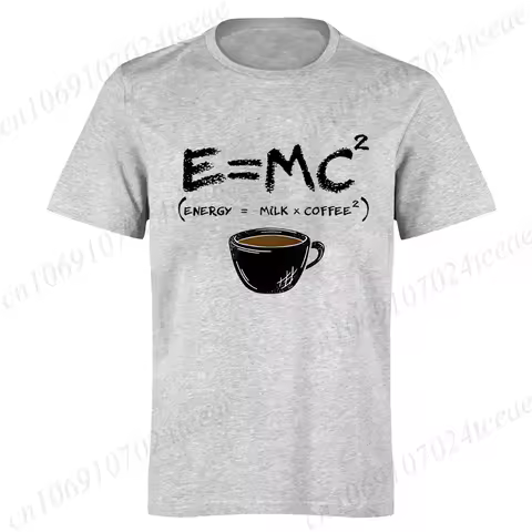 Formula Science Coffee E MC Equation Unisex T-Shirt, Energy Milk Coffee T-Shirts,Vintage T Shirts,sh