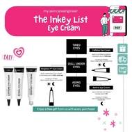 The Inkey List Retinol Eye Cream / Caffeine Eye Cream / Brighten-i Eye Cream 15ml