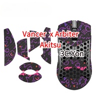 Mouse Skin Vancer Arbiter Akitsu 8K Carbon Fiber Composite Gaming Mouse Grip Anti-slip Wireless Espo