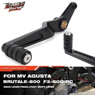 Left Gear Lever Pedal For MV Agusta Dragster 800RC F3 Brutale 675 RC 800 RC RR 800RR Motorcycle Acc