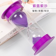 10/15/20 Minutes Home Decoration Color Hourglass Timer Birthday Gift Children Plastic Hourglass Glit