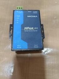 限時下殺 摩莎MOXA NPort5210  串口服務器2口RS-23