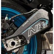 FOR CFMOTO 675NK 675 NK Motorcycle Accessories Sticker Rotating Shaft Swingarm Protection Decal Wate