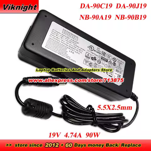 DA-90C19 DA-90J19 NB-90A19 NB-90B19 AC Adapter 19V 4.74A 90W for WD PR4100 NAS EX4100 DNS-340L GNB-G