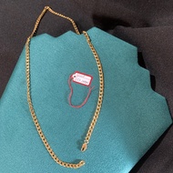 Ongpin Mnl Gold Necklace Pawnable 10k US Gold Cuban Necklace For Men And Women Stainless Steel Mater