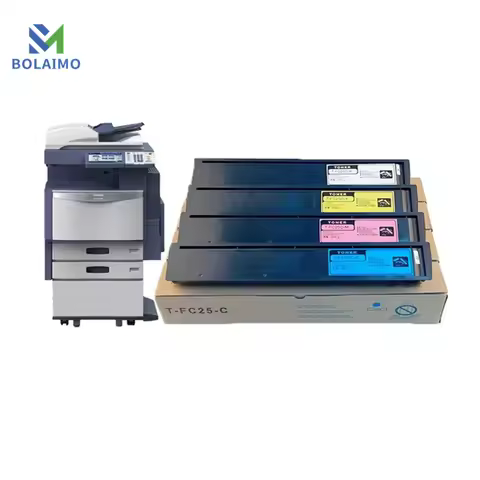 4PCS T-FC25 Toner Cartridge For Toshiba e-Studio 2040C 2540C 3040C 3540C 4540C High Quality Compatib