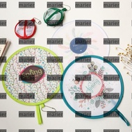 MARIER Cartoon Small Fan, Foldable Gift Pocket Fan, PET Mini Pocket Cloth Fan