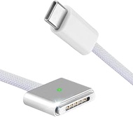 140W USB-C to Magnetic 3 Cable for Charger, Compatible with MacBook Air 2023/2022 (M2), Pro 2021(M3,