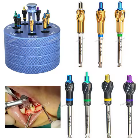 New Dental Implant Bone Profiler Ridge Grinding Bur Surgical Instrument Contouring Drills Trimmer Co