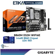 GIGABYTE B860M DS3H WIFI6E M-ATX MOBO (LGA1851) | Intel B860 LGA1851 Micro ATX DDR5 WiFi 6E Motherbo