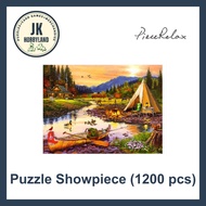 PieceRelax Showpiece Puzzle 1200 pcs | The Macneil Studio - Golden Haven Camp (H3665)