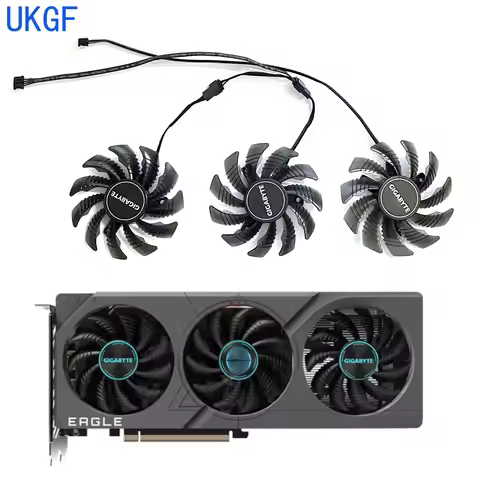 Brand new 75MM 4PIN PLD08010S12HH RTX 4060 4060S GPU fan for GIGABYTE GeForce RTX4060 4060S 4070 EAG