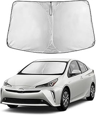 Autovir Windshield Sun Shade Fit for 2012-2017 2018 2019 Toyota Prius C Sunshade, Front Car Window S