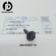 M6 SCREW BOLT KEY 10 UNIVERSAL CAR MOTORCYCLE
