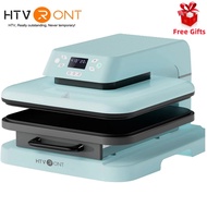 HTVRONT 15x15in Auto Heat Press Machine 1500w Automatic Pressure DIY Iron On HTV Vinyl Sublimation f