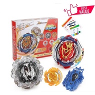 FLAME Beyblade Burst BU Booster - B-201 Zest Achilles Remodeling Set with LR Launcher Set 