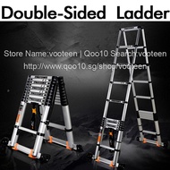 [VOOTEEN]Double-sided ladder/equal Ladder/Telescopic Ladder/Aluminium Ladder/ Lightweight Ladder