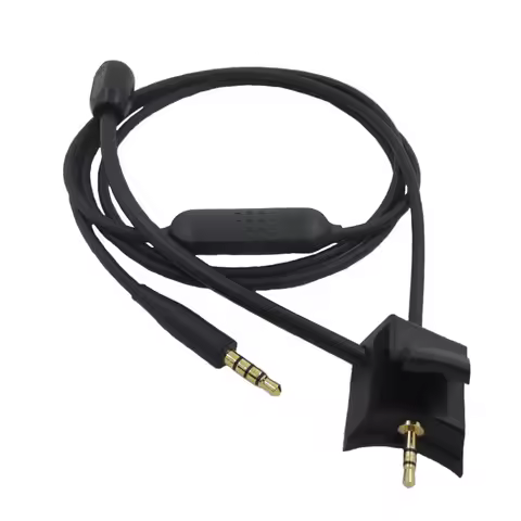 Microphone Game Headset Cable For BOSE Quiet Comfort 35 II QC35II Detachable Gaming Noise Cancelling